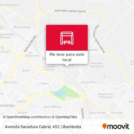 Avenida Sacadura Cabral, 452 mapa