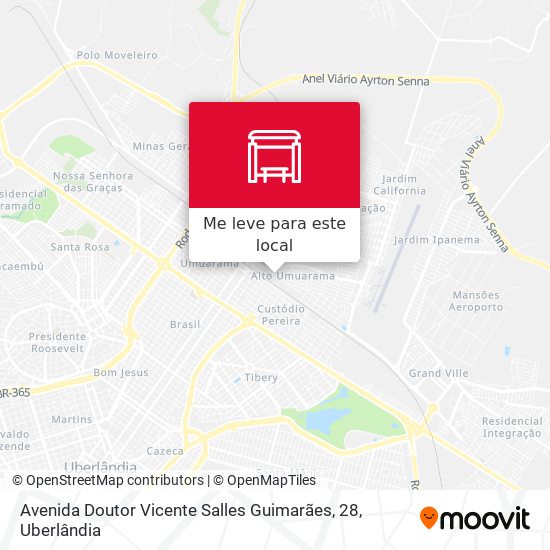 Avenida Doutor Vicente Salles Guimarães, 28 mapa