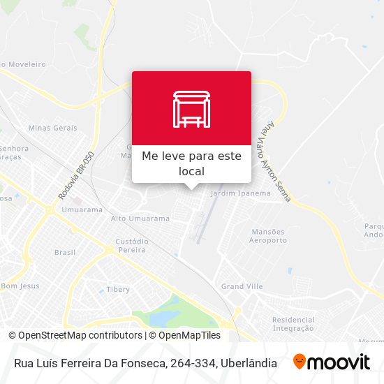 Rua Luís Ferreira Da Fonseca, 264-334 mapa