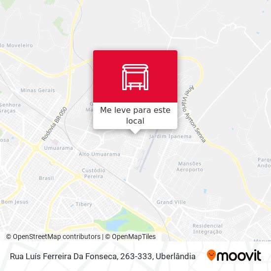 Rua Luís Ferreira Da Fonseca, 263-333 mapa