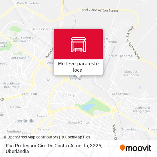 Rua Professor Ciro De Castro Almeida, 3225 mapa