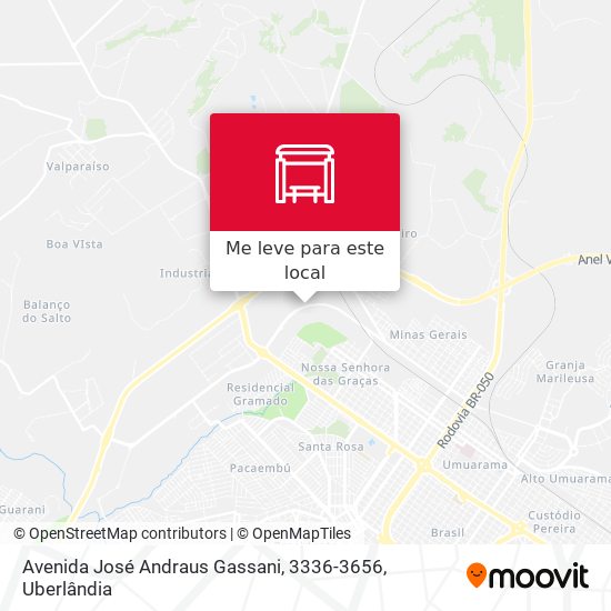 Avenida José Andraus Gassani, 3336-3656 mapa