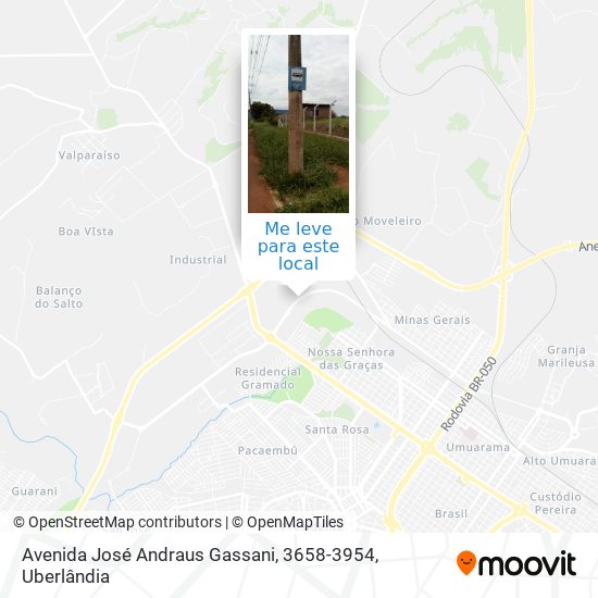Avenida José Andraus Gassani, 3658-3954 mapa