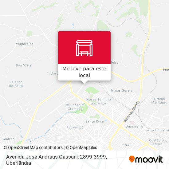 Avenida José Andraus Gassani, 2899-3999 mapa