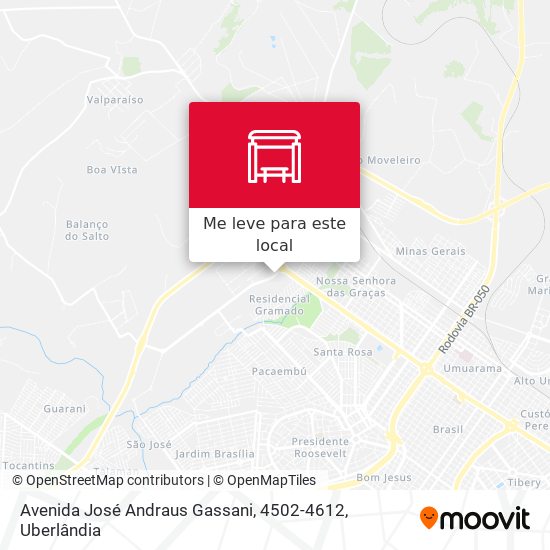 Avenida José Andraus Gassani, 4502-4612 mapa