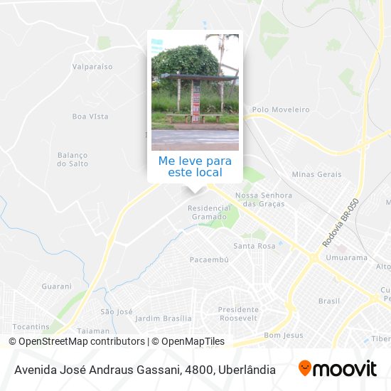 Avenida José Andraus Gassani, 4800 mapa