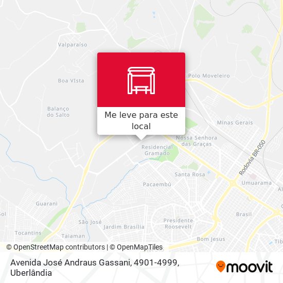 Avenida José Andraus Gassani, 4901-4999 mapa