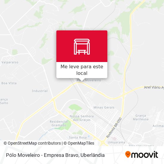 Pólo Moveleiro - Empresa Bravo mapa
