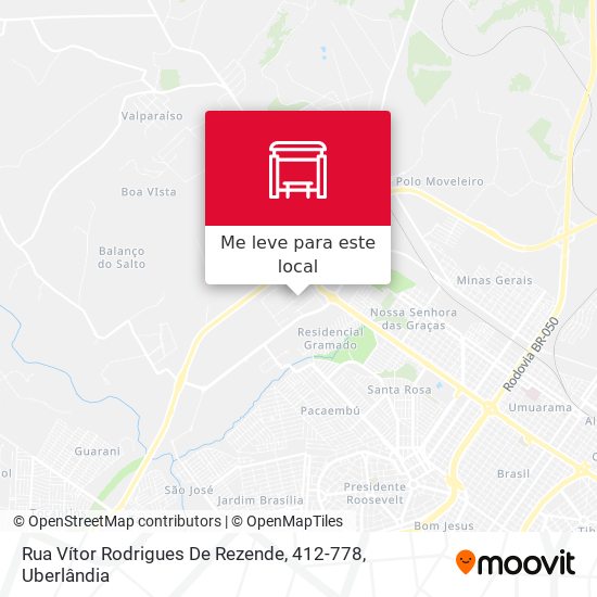 Rua Vítor Rodrigues De Rezende, 412-778 mapa