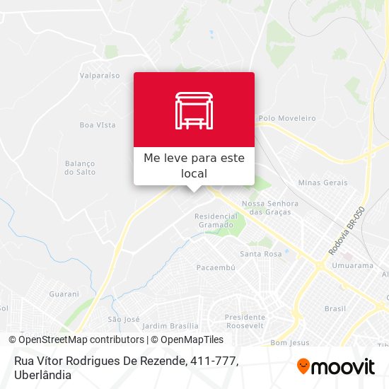 Rua Vítor Rodrigues De Rezende, 411-777 mapa