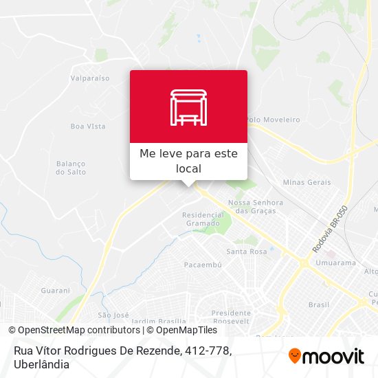 Rua Vítor Rodrigues De Rezende, 412-778 mapa