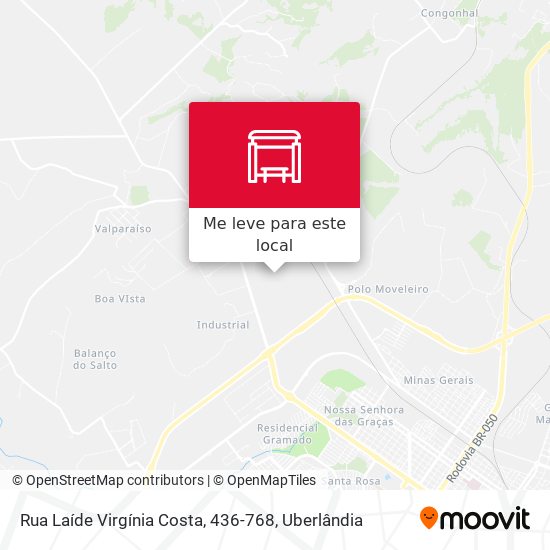 Rua Laíde Virgínia Costa, 436-768 mapa
