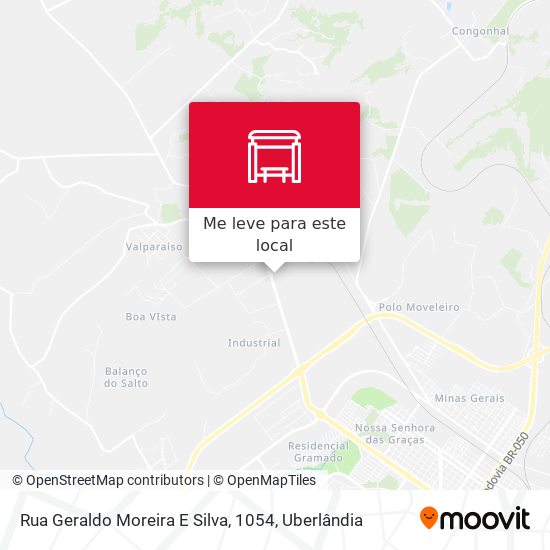 Rua Geraldo Moreira E Silva, 1054 mapa