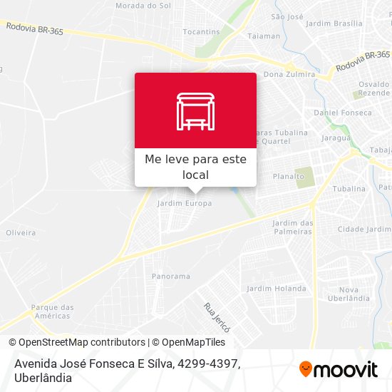 Avenida José Fonseca E Sílva, 4299-4397 mapa