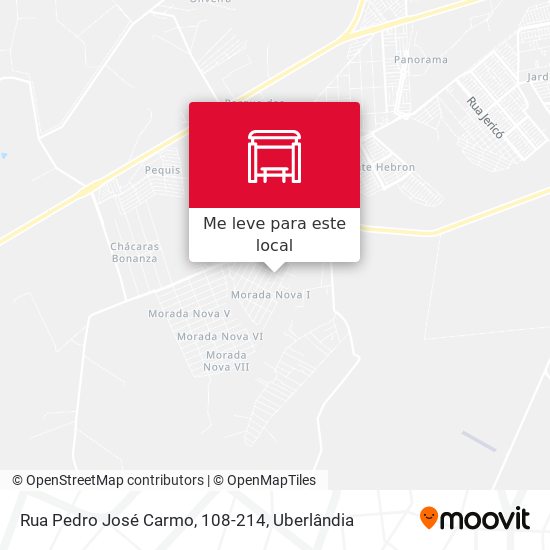 Rua Pedro José Carmo, 108-214 mapa