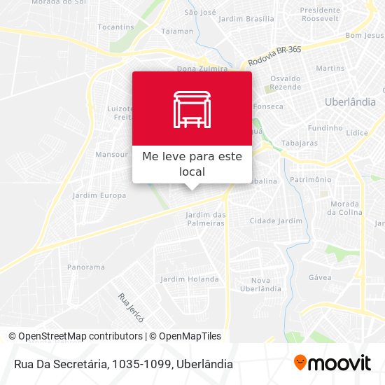 Rua Da Secretária, 1035-1099 mapa