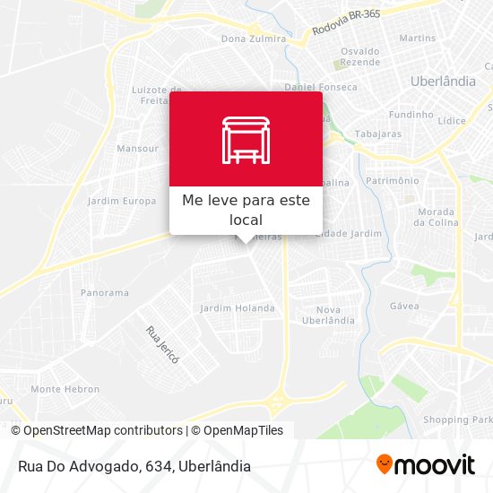 Rua Do Advogado, 634 mapa