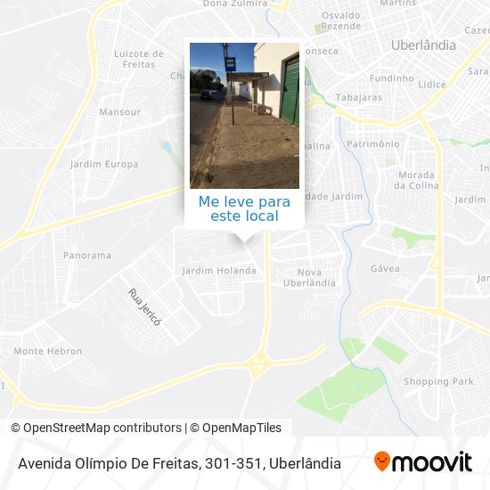 Avenida Olímpio De Freitas, 301-351 mapa