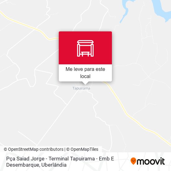 Pça Saiad Jorge - Terminal Tapuirama - Emb E Desembarque mapa