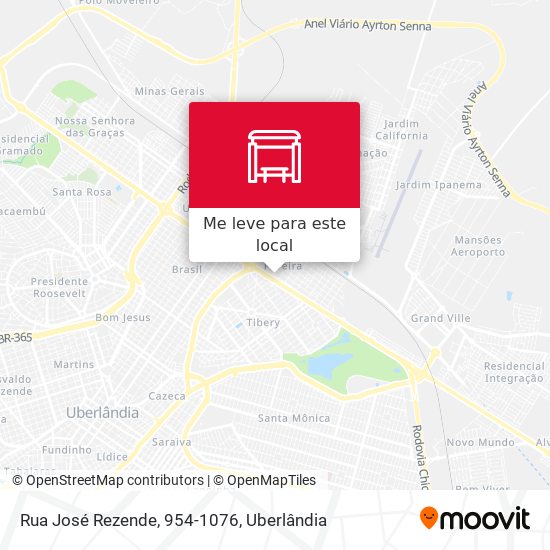 Rua José Rezende, 954-1076 mapa