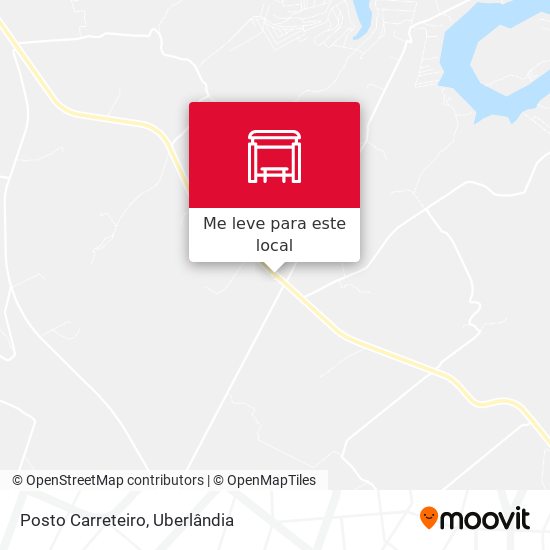 Posto Carreteiro mapa