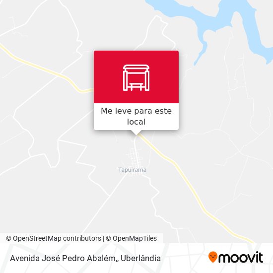 Avenida  José Pedro Abalém, mapa