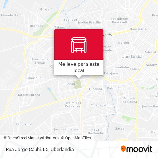 Rua Jorge Cauhi, 65 mapa