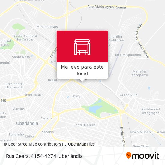 Rua Ceará, 4154-4274 mapa