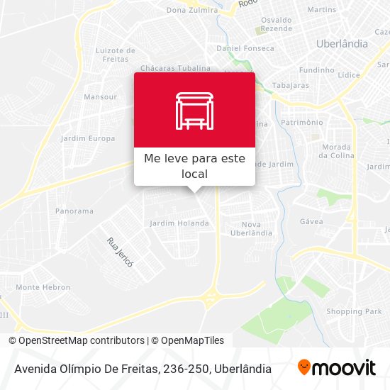 Avenida Olímpio De Freitas, 236-250 mapa