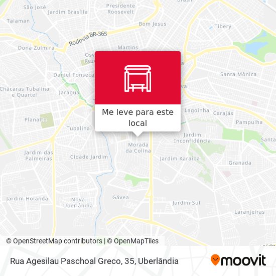 Rua Agesilau Paschoal Greco, 35 mapa