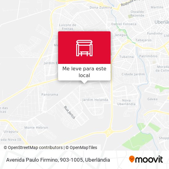 Avenida Paulo Firmino, 903-1005 mapa