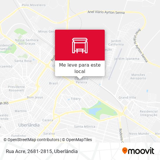 Rua Acre, 2681-2815 mapa