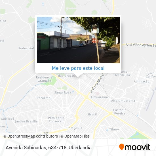 Avenida Sabinadas, 634-718 mapa