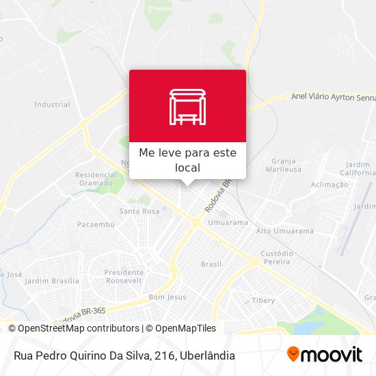 Rua Pedro Quirino Da Silva, 216 mapa