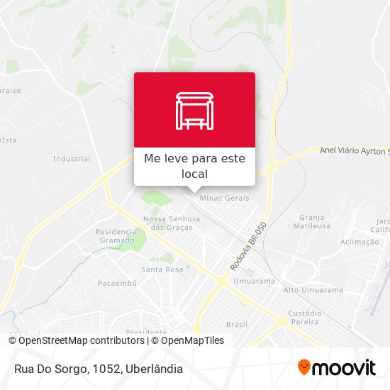 Rua Do Sorgo, 1052 mapa