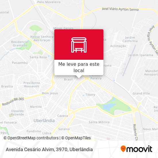 Avenida Cesário Alvim, 3970 mapa