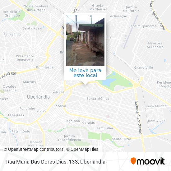Rua Maria Das Dores Dias, 133 mapa
