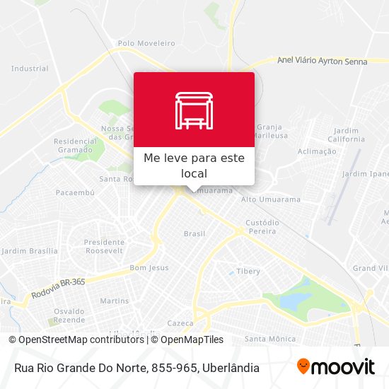 Rua Rio Grande Do Norte, 855-965 mapa