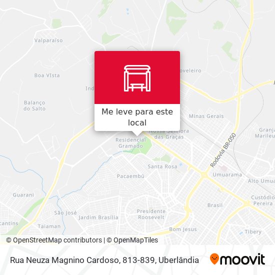 Rua Neuza Magnino Cardoso, 813-839 mapa