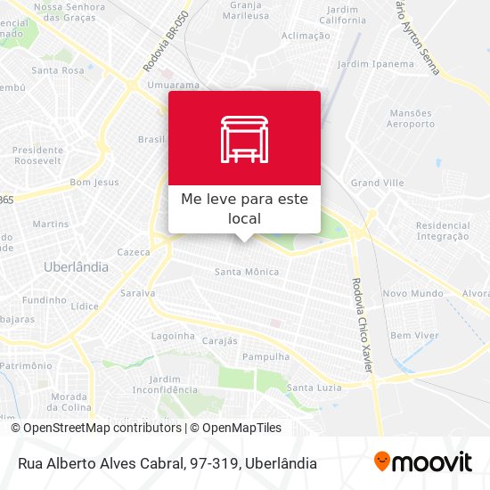 Rua Alberto Alves Cabral, 97-319 mapa