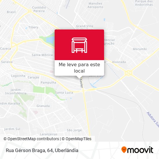 Rua Gérson Braga, 64 mapa
