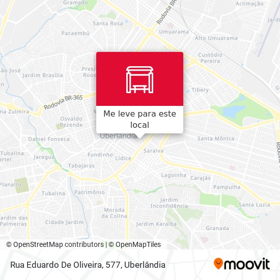 Rua Eduardo De Oliveira, 577 mapa