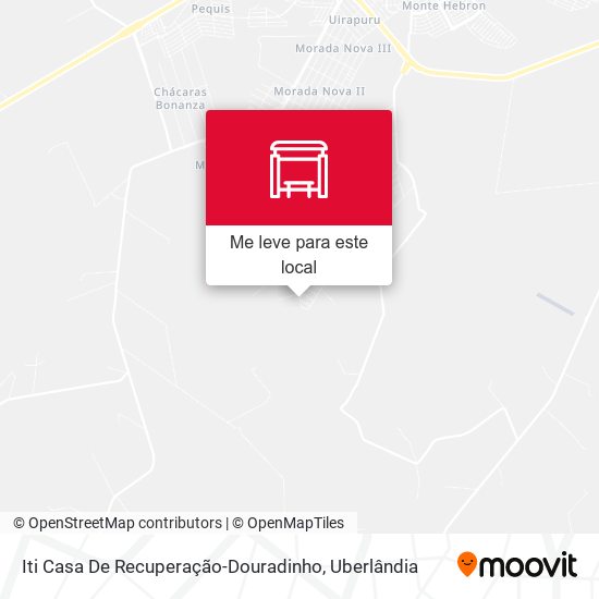 Iti Casa De Recuperação-Douradinho mapa