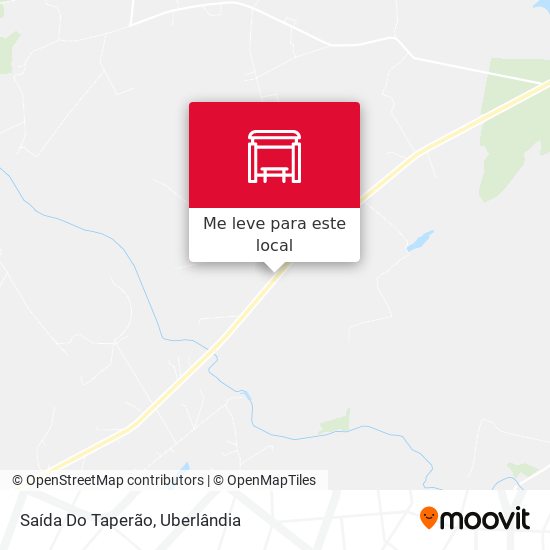 Saída Do Taperão mapa