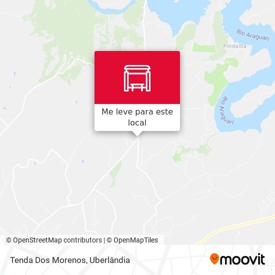 Tenda Dos Morenos mapa