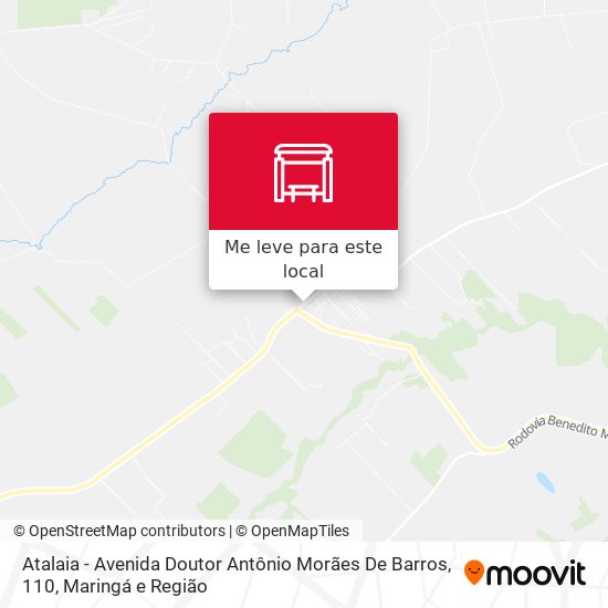 Atalaia - Avenida Doutor Antônio Morães De Barros, 110 mapa