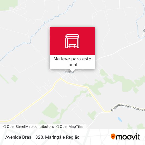 Avenida Brasil, 328 mapa