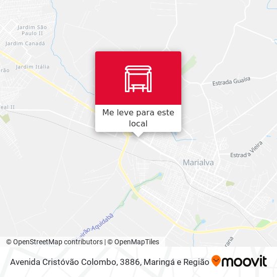 Avenida Cristóvão Colombo, 3886 mapa