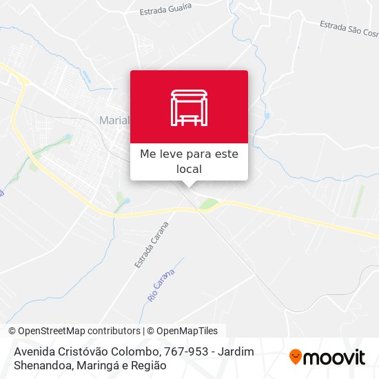 Avenida Cristóvão Colombo, 767-953 - Jardim Shenandoa mapa