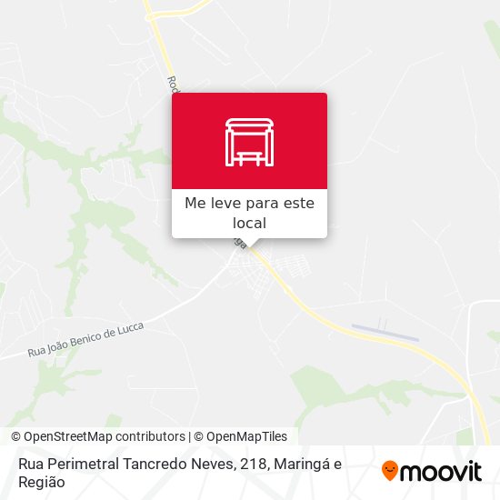 Rua Perimetral Tancredo Neves, 218 mapa